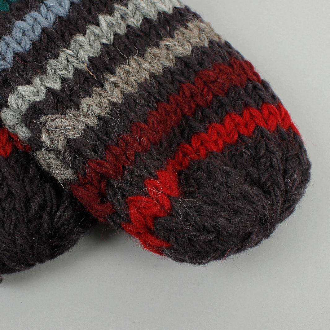 Clifden Navy Stripe Sofa Socks - Shoe Size 7-11