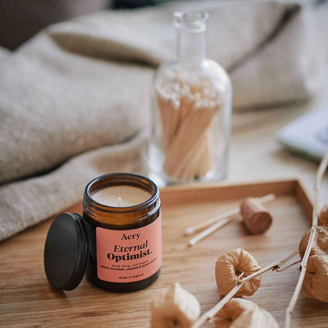 Eternal Optimist Aromatherapy Jar Candle - Medium