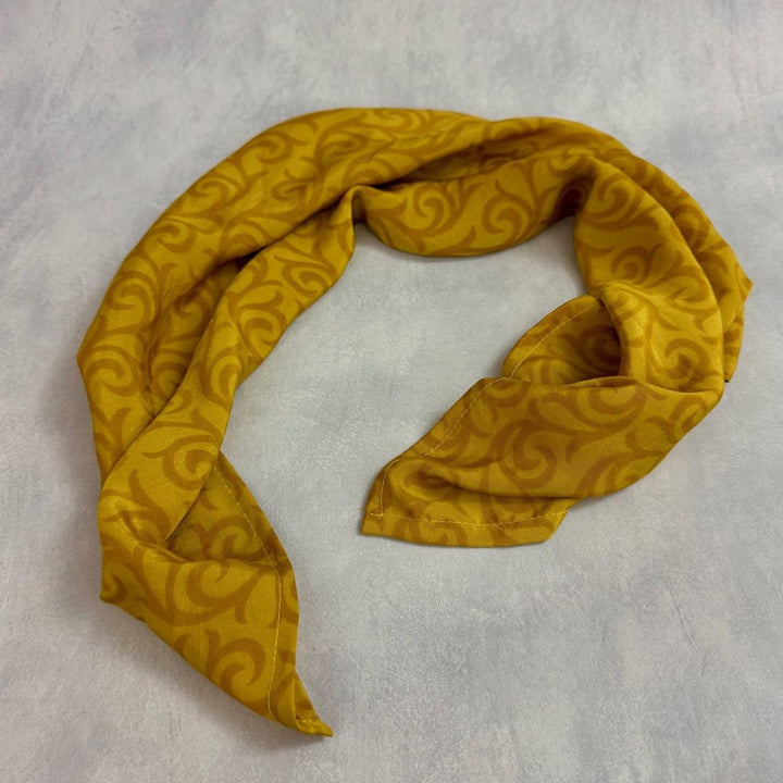 Mohini Upcycled Sari Fabric Square Head/Neck Scarf