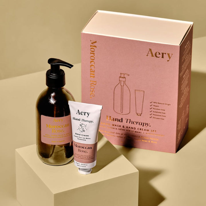 Moroccan Rose Hand Therapy Set