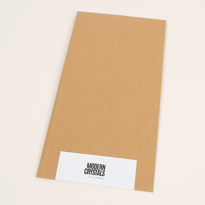 Blue Topaz Silk Charm Necklace - Moon