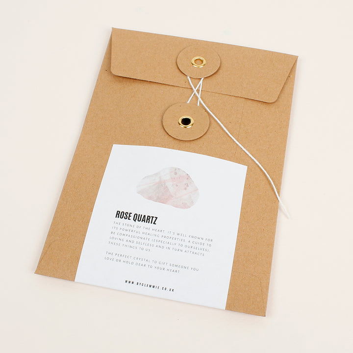 Rose Quartz Pocket Worry Stone