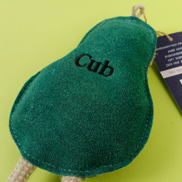 Ava Avocado Eco Dog Toy