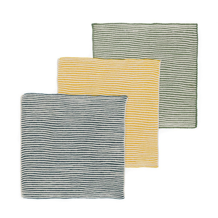 Reusable Cotton Dishcloths - Pack of 3