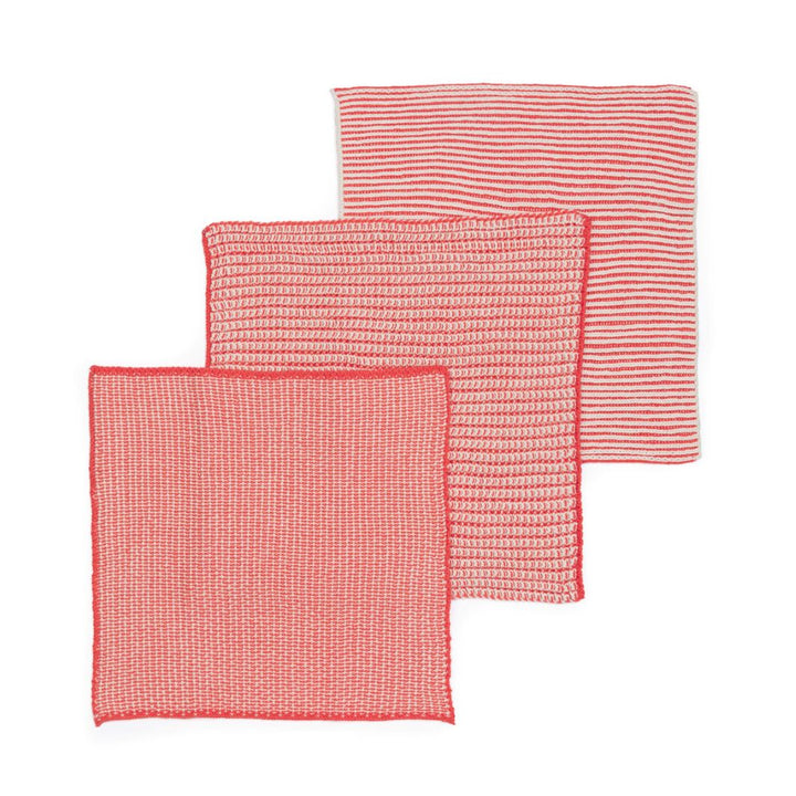 Reusable Cotton Dishcloths - Pack of 3