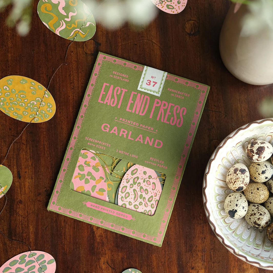 Easter Egg Paper Garland