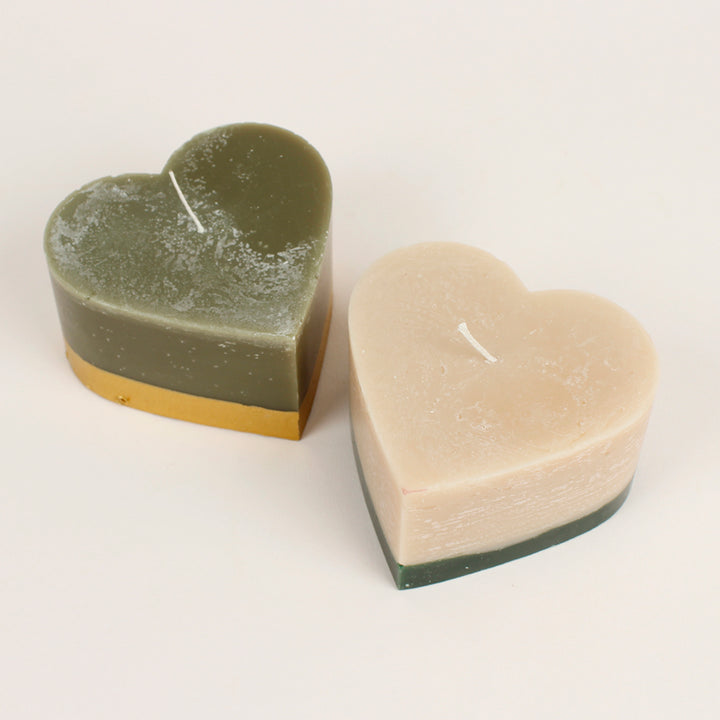 Winter Spice Heart Candle - Small