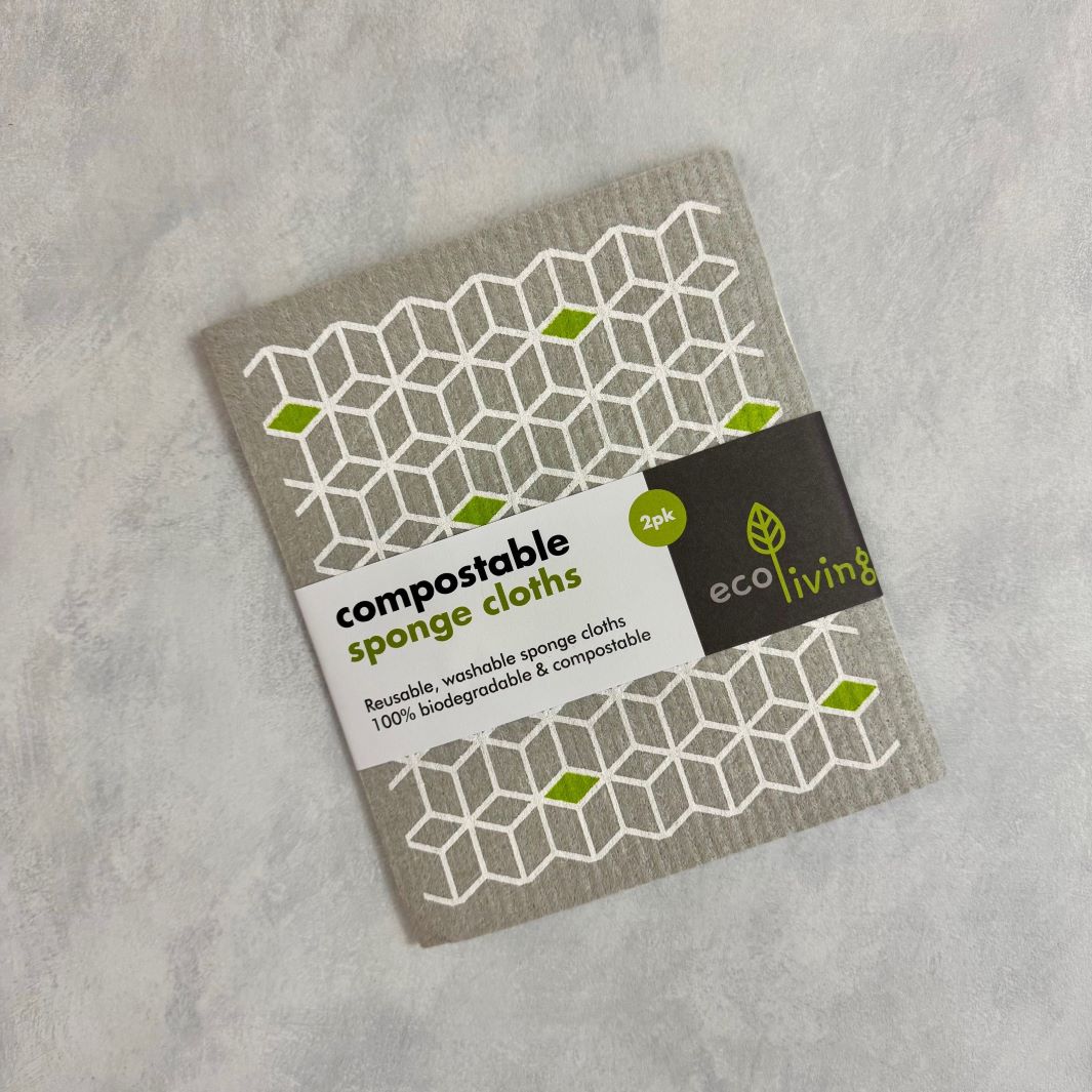 Compostable Sponge Cleaning Cloths