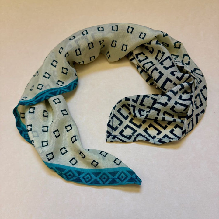Mohini Upcycled Sari Fabric Square Head/Neck Scarf