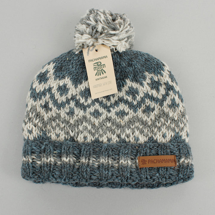 Men's Jorvik Bobble Beanie - Steel