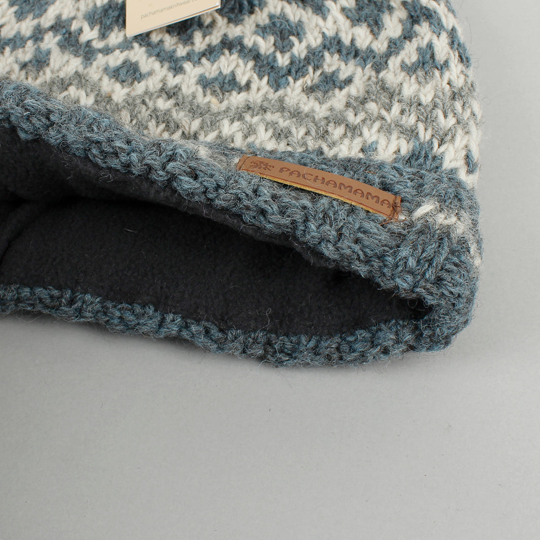 Men's Jorvik Bobble Beanie - Steel