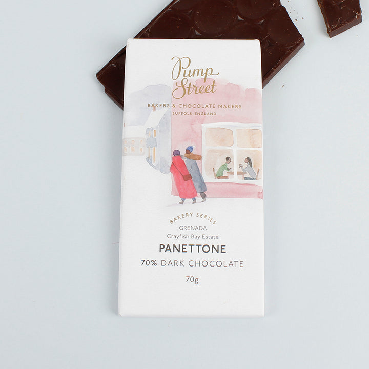 Panettone 70% Dark Chocolate Bar