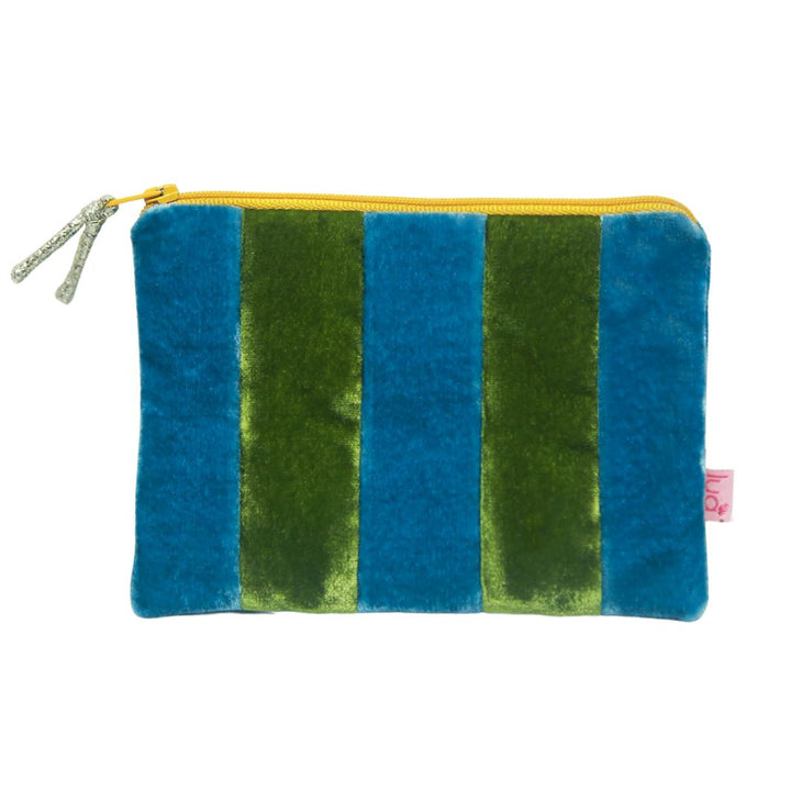 Velvet Striped Purse