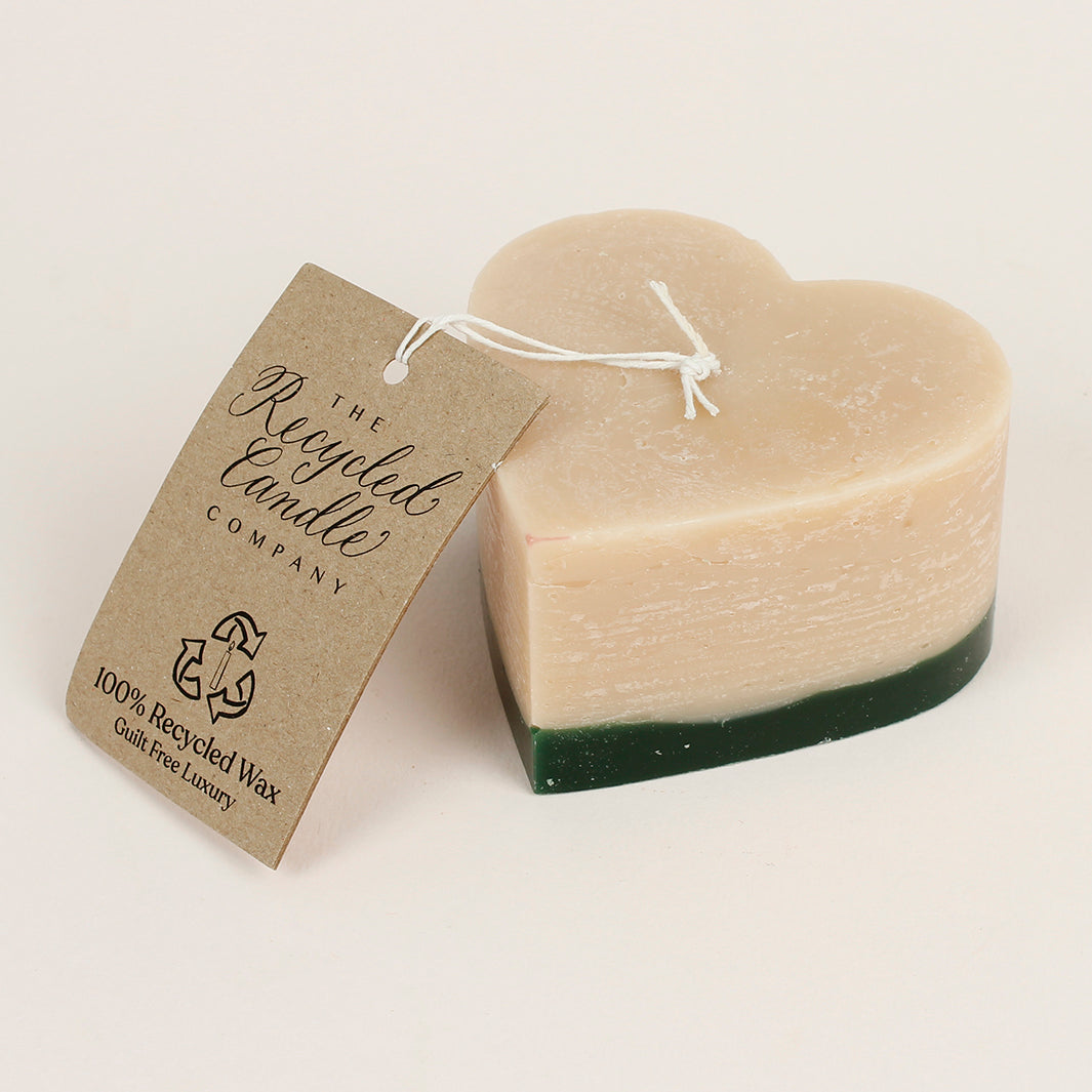 Winter Spice Heart Candle - Small