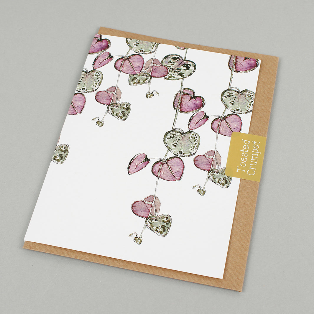 String Of Hearts Card