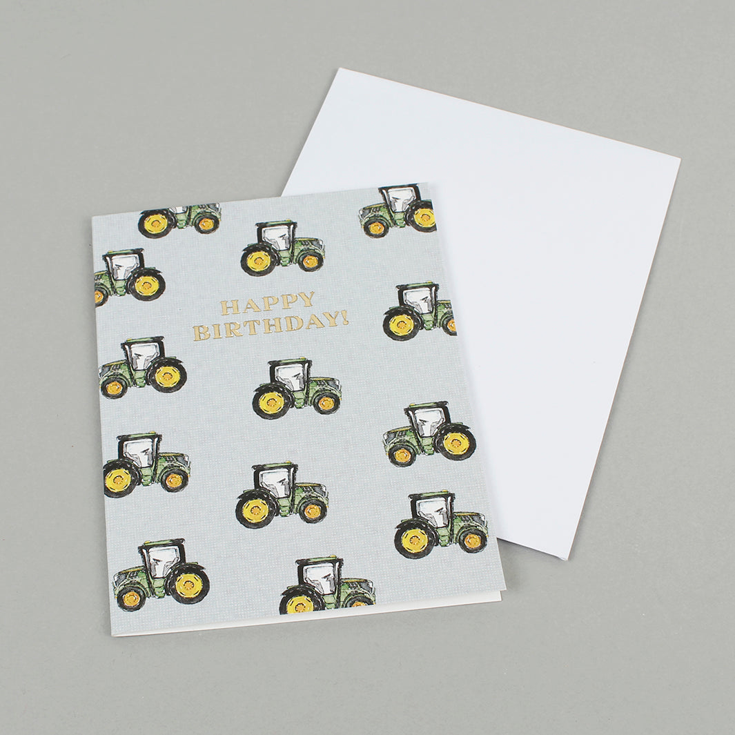 Tractors 'Happy Birthday' Mini Card