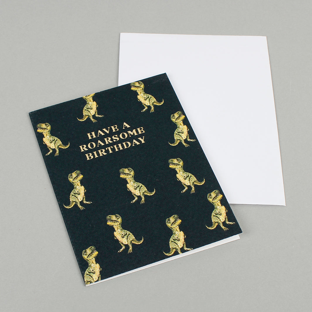 Dinosaurs 'Have A Roarsome Birthday' Mini Card