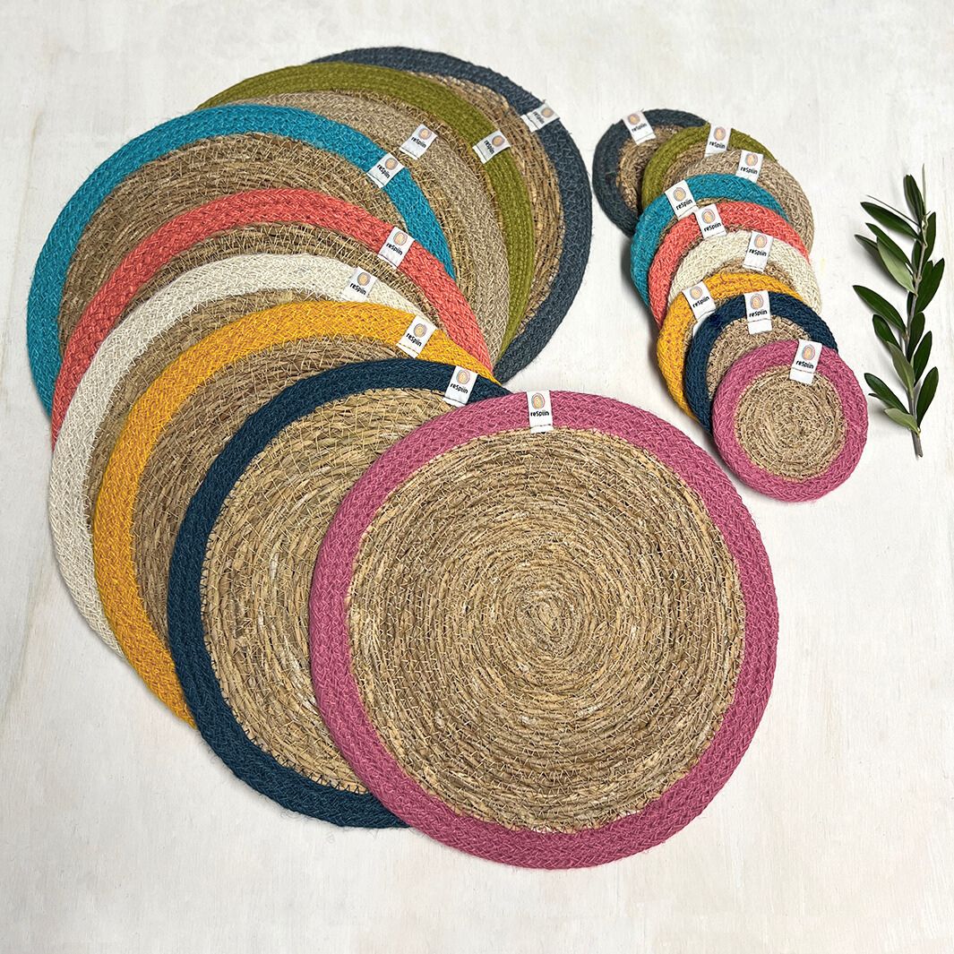 Seagrass & Jute Coaster