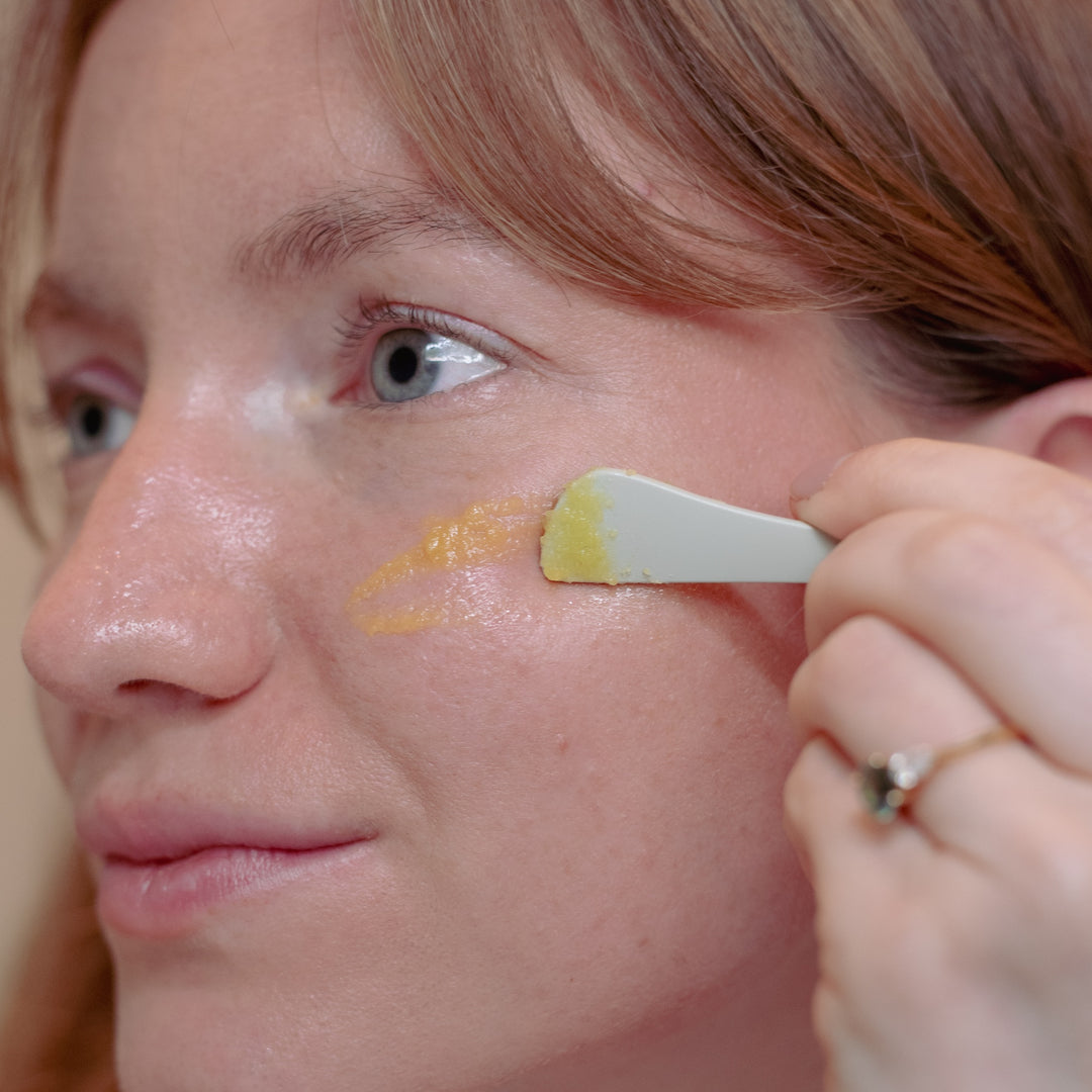 Metal Cosmetic Spatulas - Set of 2