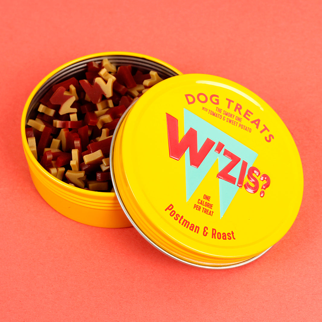Refillable Dog Treat Tin with 50g Treats