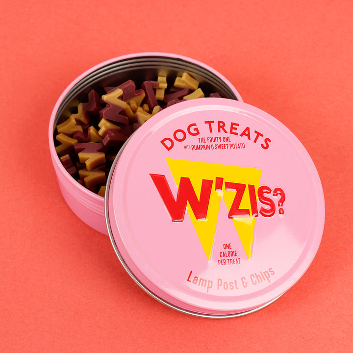 Refillable Dog Treat Tin with 50g Treats