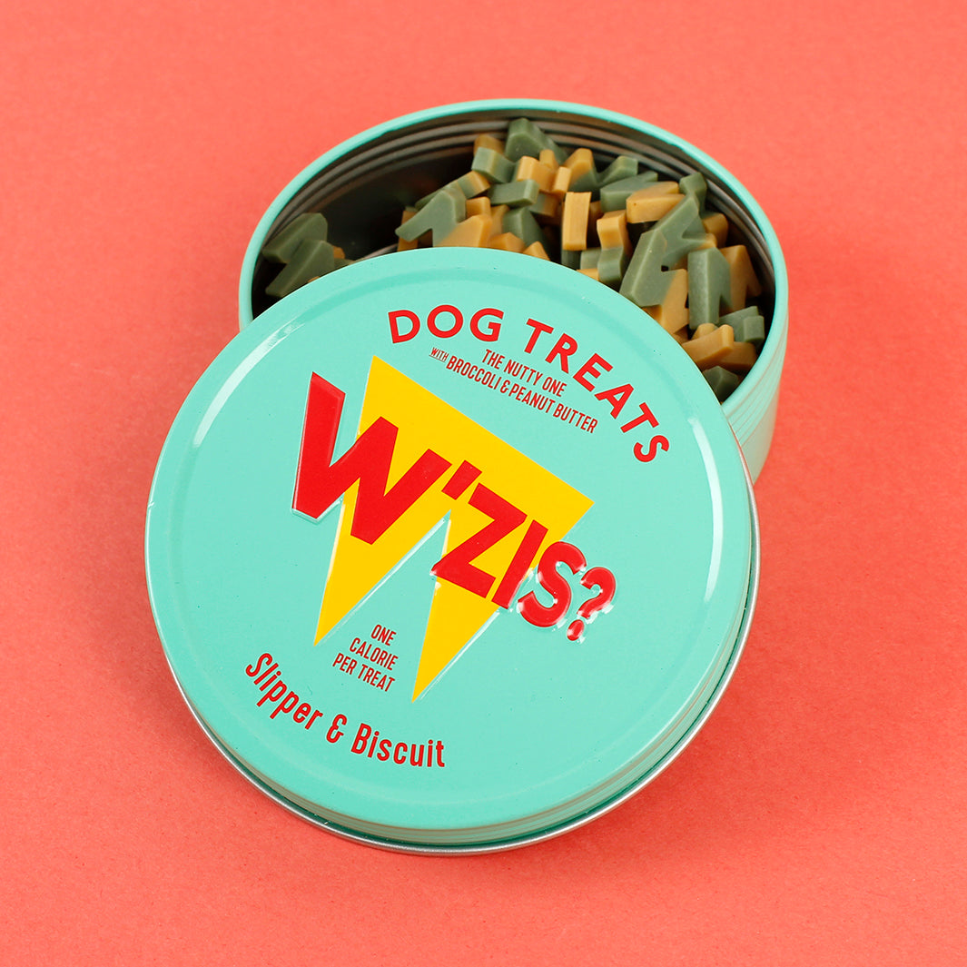 Refillable Dog Treat Tin with 50g Treats