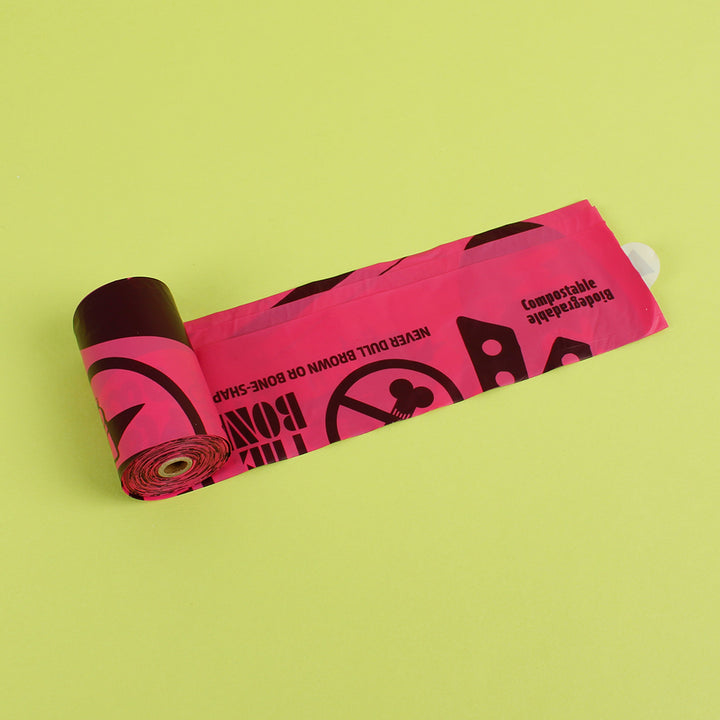 Plant Based Poo Bags - 6 Rolls of 15 Bags