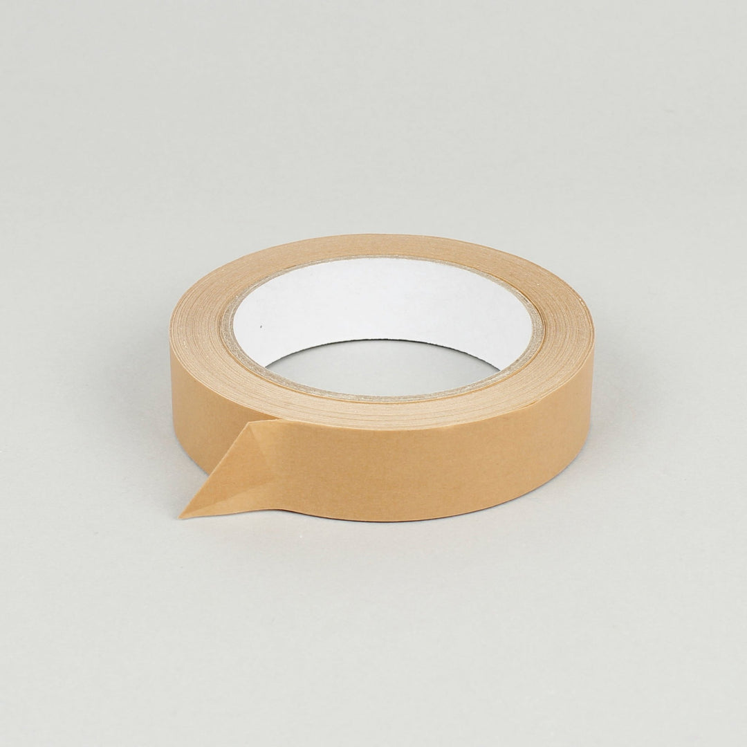 Adhesive Paper Tape - Brown - 25mm x 50m - Green Tulip