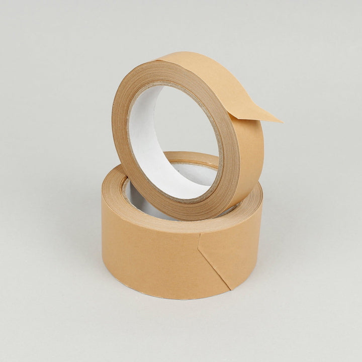 Adhesive Paper Tape - Brown - 25mm x 50m - Green Tulip