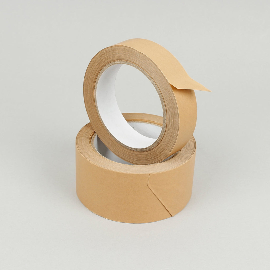 Adhesive Paper Tape - Brown - 50mm x 50m - Green Tulip