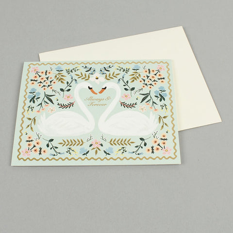 Always & Forever Swans Card