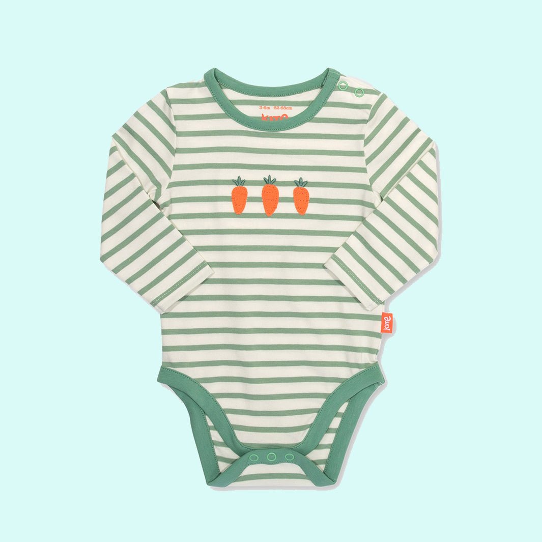 Carroty Bodysuit - Green Tulip