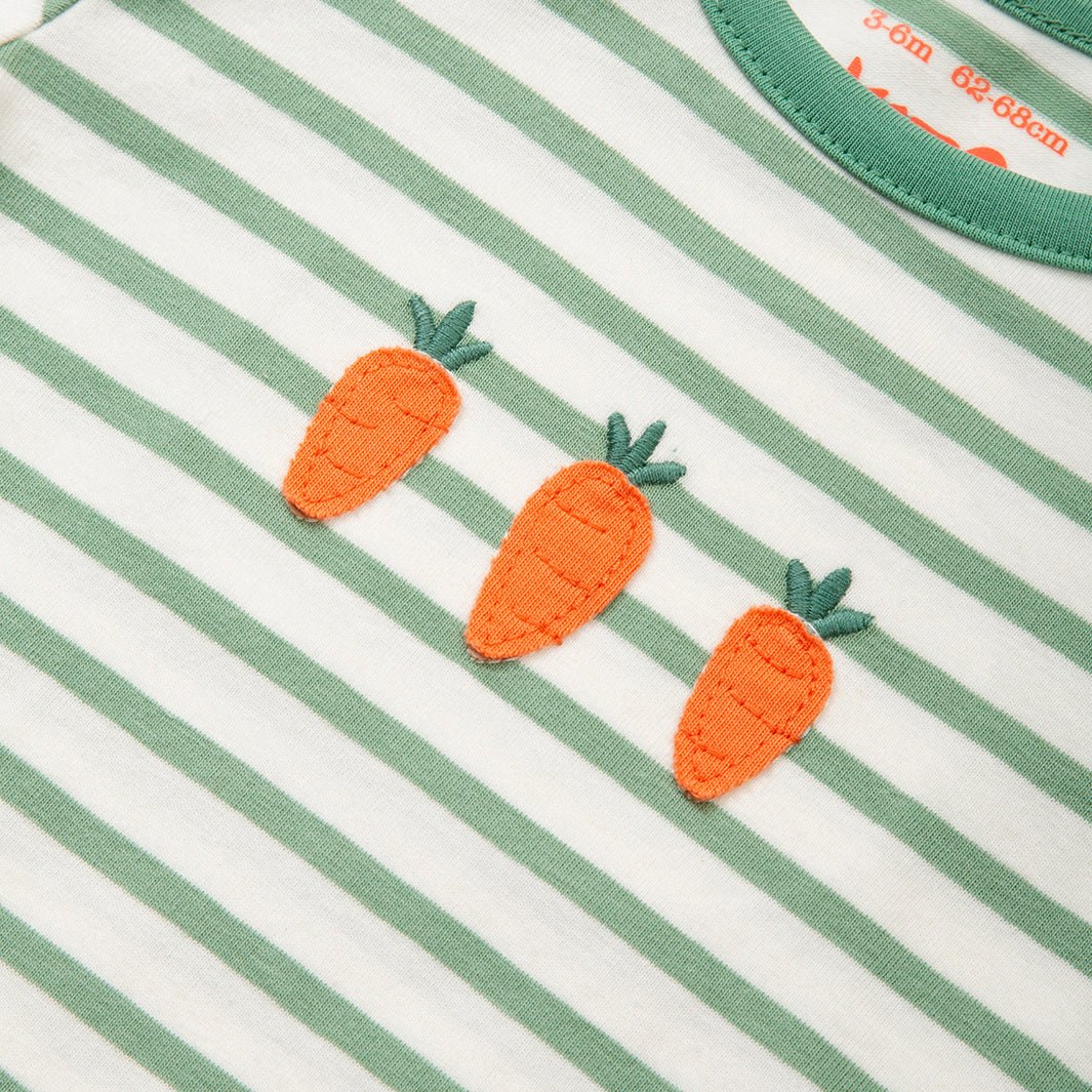 Carroty Bodysuit - Green Tulip
