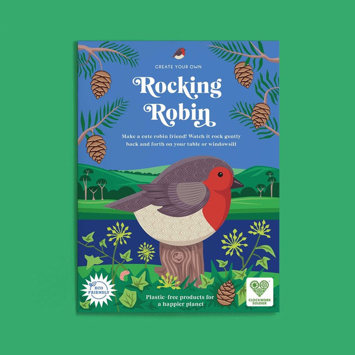Create Your Own Rocking Robin - Green Tulip