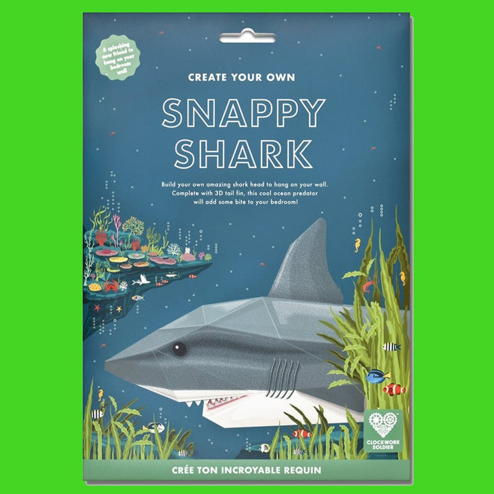 Create Your Own Snappy Shark - Green Tulip