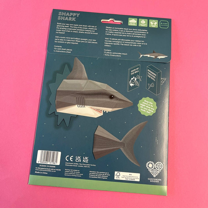 Create Your Own Snappy Shark - Green Tulip