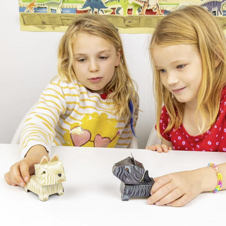 Create Your Own Wagging Puppy - Green Tulip