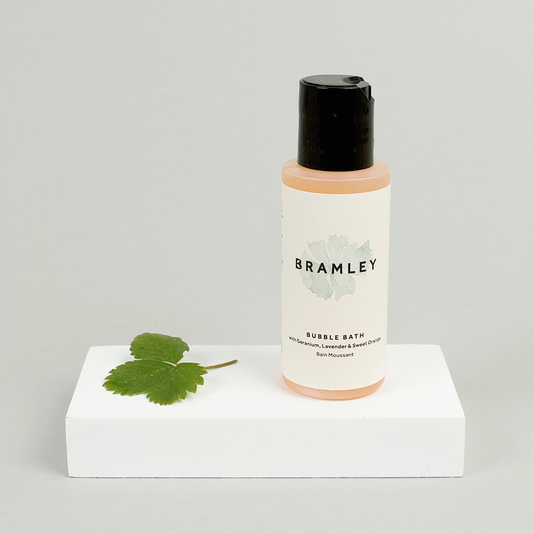 Bramley Bubble Bath (100ml), Bath Soak With Geranium, Lavender & Sweet Orange Essential Oils, Vegan Bubbles To Gently Cleanse & Soften - View #7