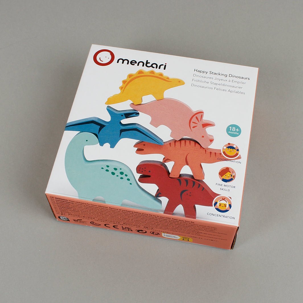 Happy Stacking Dinosaurs - Green Tulip