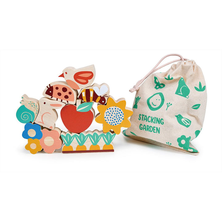 Happy Stacking Garden - Green Tulip