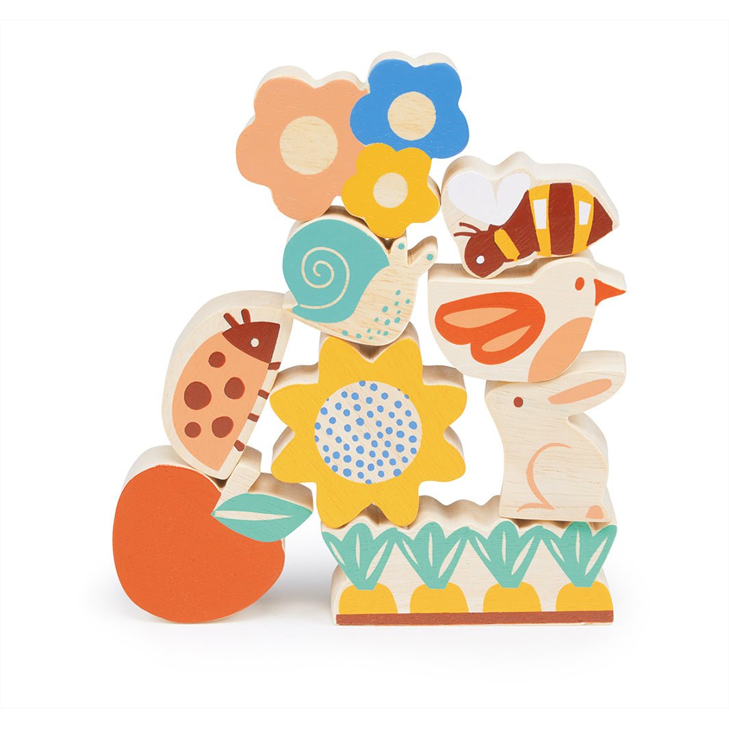 Happy Stacking Garden - Green Tulip