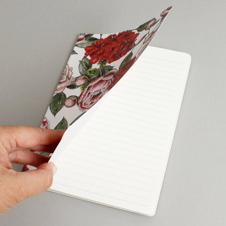 In Full Bloom A5 Notebook - Green Tulip