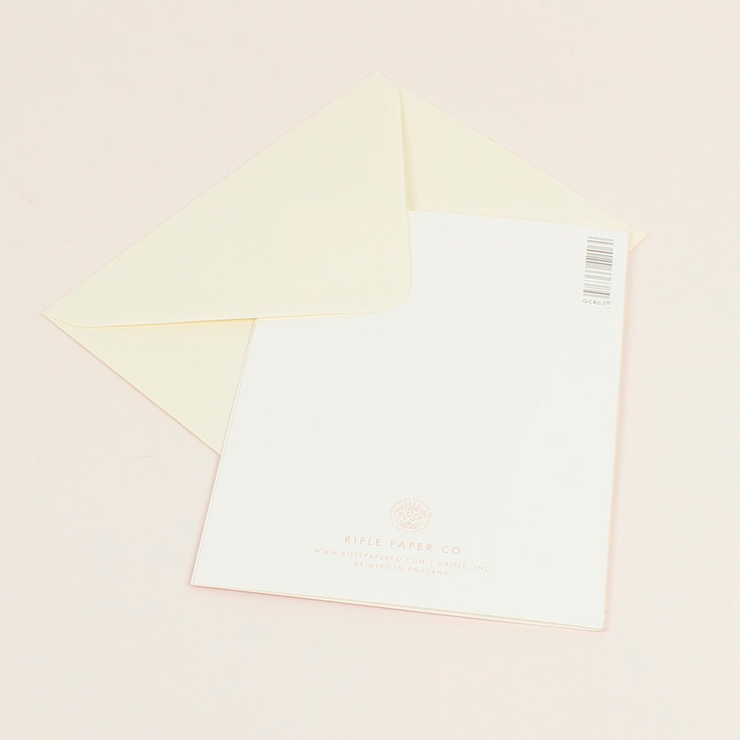 Just Married Getaway Card - Green Tulip