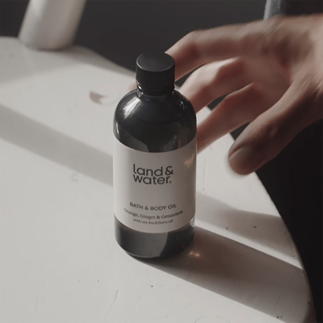 Orange, Ginger & Geranium Bath & Body Oil - Green Tulip