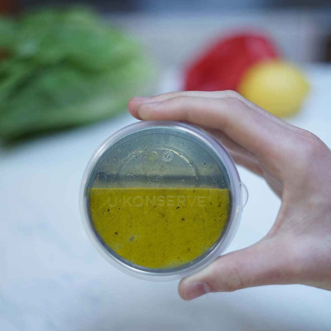 Replacement Silicone Lid For Mini Round Container - Clear - Green Tulip