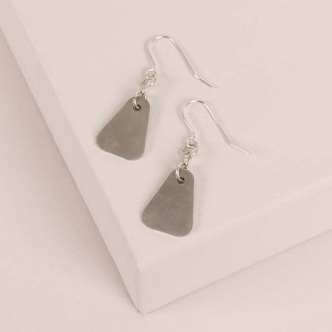 Reuleaux Stainless Steel Earrings