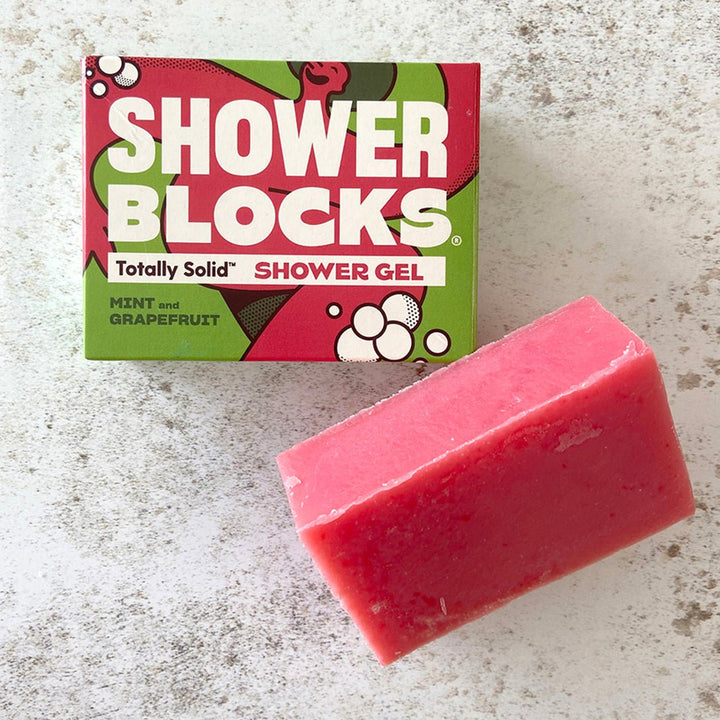 Solid Shower Gel - Mint & Grapefruit - Green Tulip