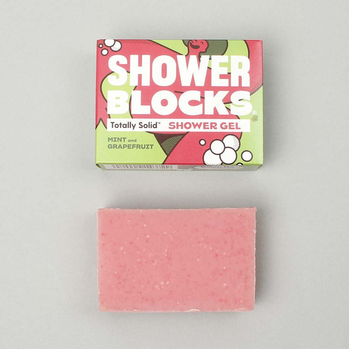 Solid Shower Gel - Mint & Grapefruit - Green Tulip