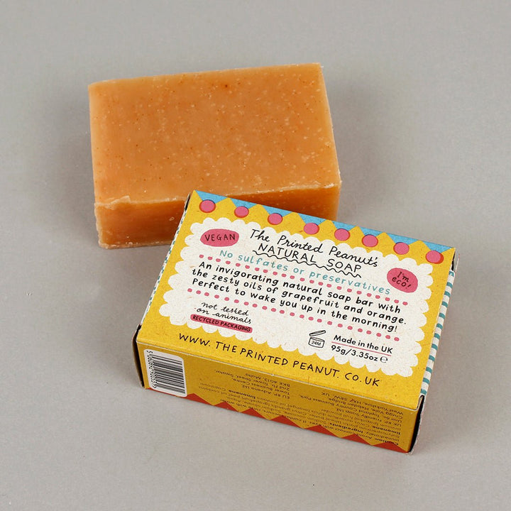 Sunshine Orange & Grapefruit Soap Bar - Green Tulip