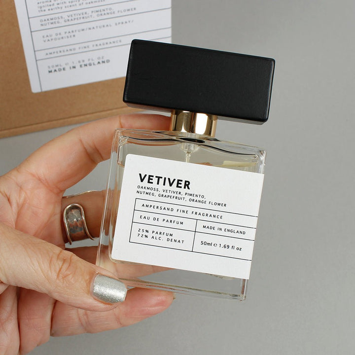 Vetiver Eau De Parfum - 50ml - Green Tulip